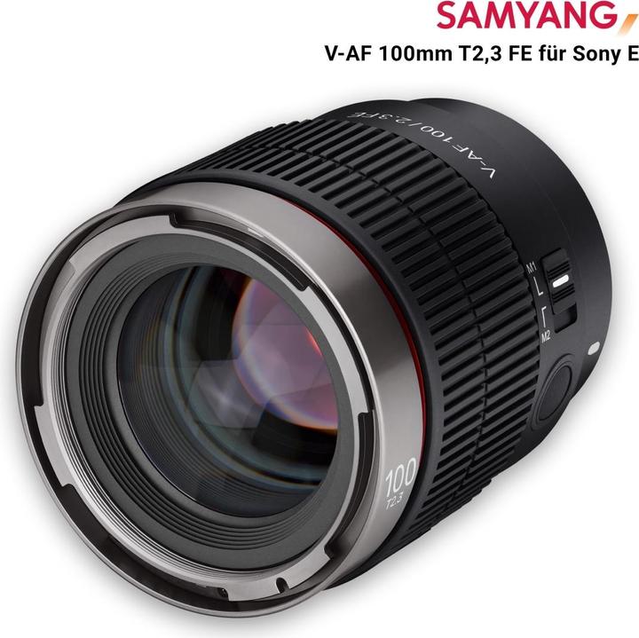 Produktbild Samyang V-AF 100mm T2.3, Sony E (Sony E, Vollformat)
