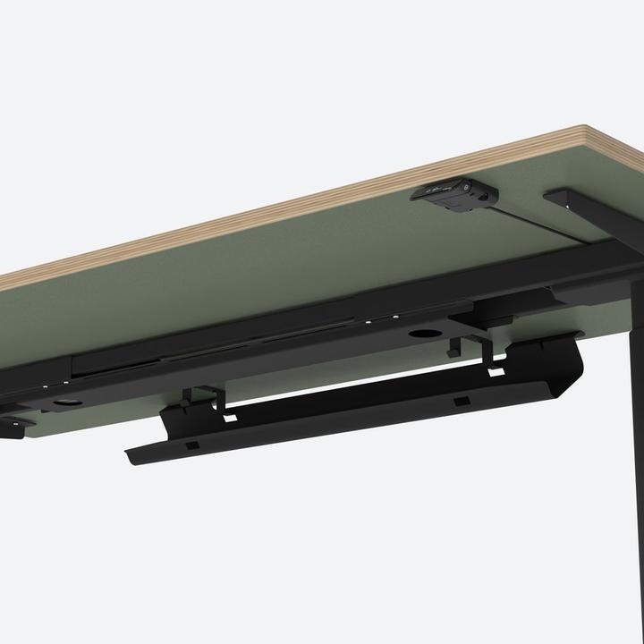 Produktbild ofinto Rise, mit Kabelmanagement-System