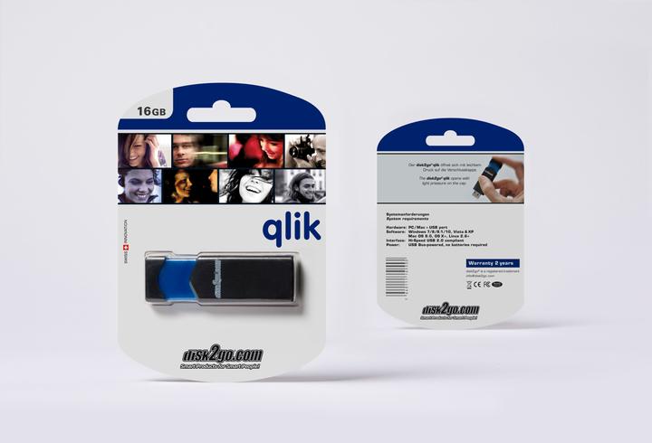 Image du produit Disk2go qlik (16 Go)