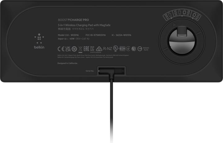 Actual product image Belkin BoostCharge Pro 3-in-1 (15 W)