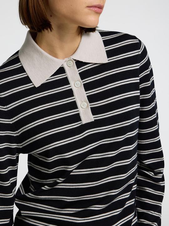 Immagine prodotto Selected Femme 100% Merinowoll Langarm-Poloshirt (XXL)
