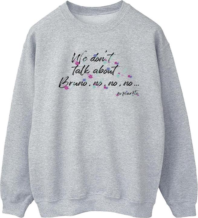 Disney Encanto We Dont Talk About Bruno No No Sweatshirt (L)