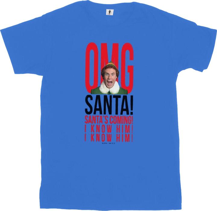 Produktbild Elf OMG Santa I Know Him TShirt (S)