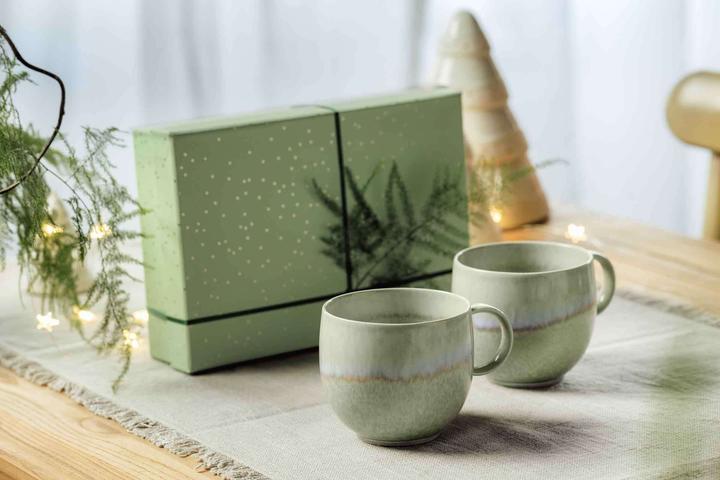 Produktbild Like. by Villeroy & Boch Becher mit Henkel Perlemor Alga (290 ml, 1 x)