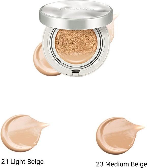 Klavuu Urban Pearlsation High Coverage Tenshion Cushion EX No.2 (23 Medium Beige)