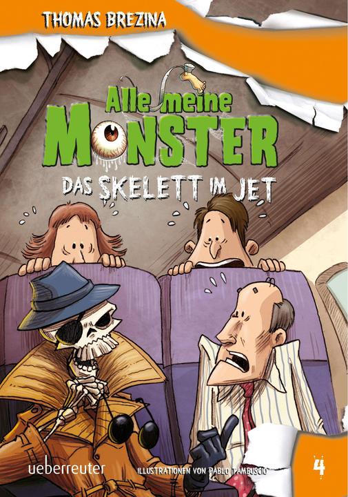 Immagine prodotto Alle meine Monster 04. Das Skelett im Jet (Tedesco, Tommaso Brezina, 2015)