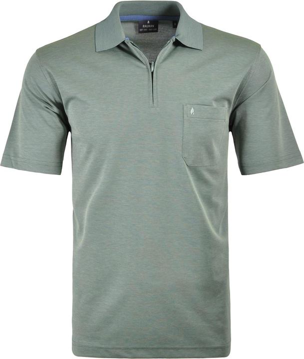 Ragman Poloshirt Kurzarmshirt mit Polokragen (M)