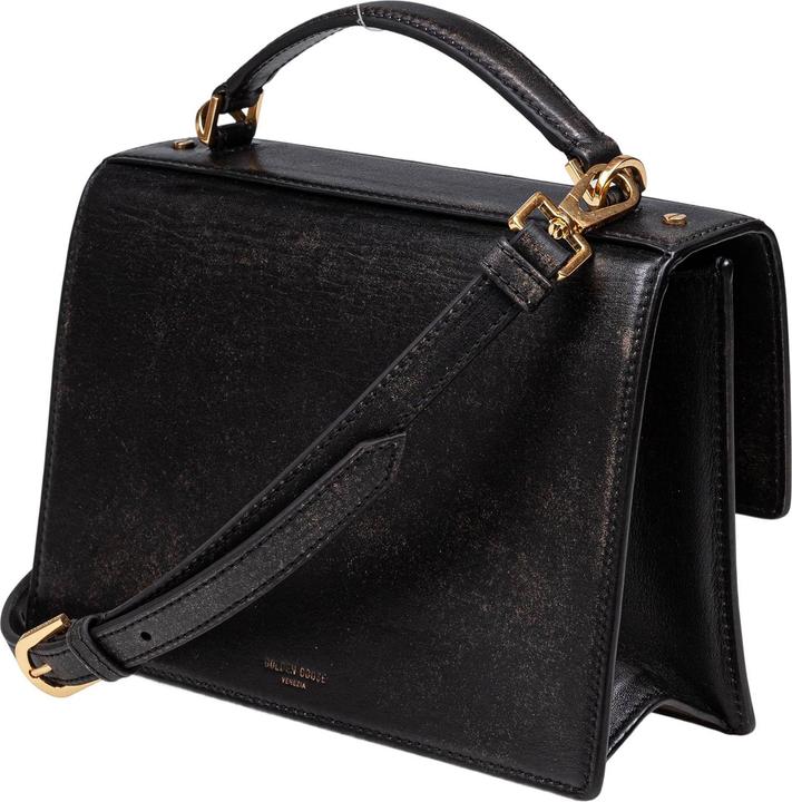 Actual product image Golden Goose venezia handbag in black leather