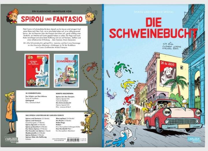 Image du produit Spirou et Fantasio Spécial 43 : La Baie des Cochons (Baril, Christophe, Elric Dufau, Allemand)