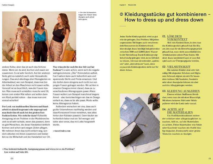 Produktbild Fashion Changers - Wie wir mit fairer Mode die Welt verändern können (Deutsch, Vreni Jäckle, 2020)