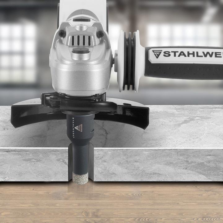Immagine prodotto Stahlwerk Set di 5 punte diamantate 6-14 mm M14 per smerigliatrici angolari (6 - 14 mm)