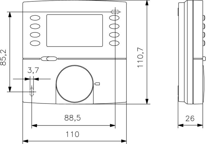 Produktbild ALRE Raumtemperaturregler
