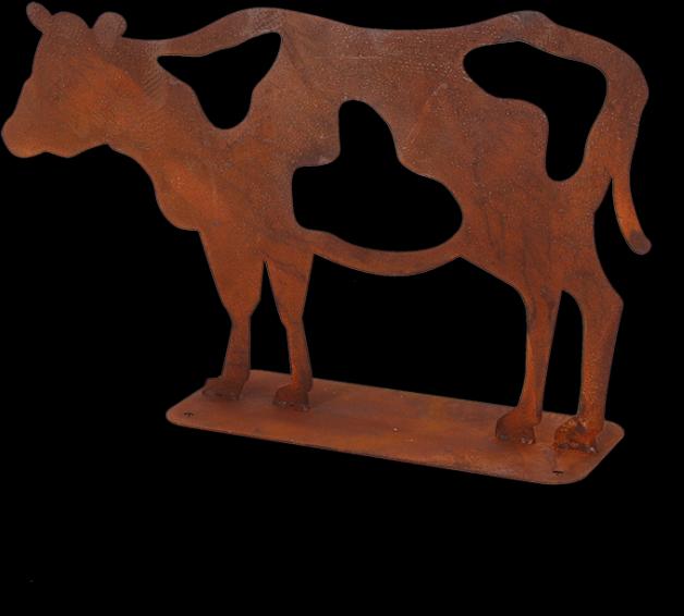 Image du produit Esschert Design Figurine décorative Vache brun rouille