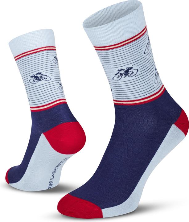 Patrón Spirits Company Le Patron Vintage Cyclist Socks dark blue