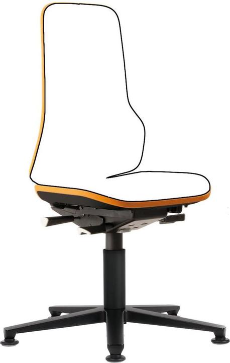 Actual product image Bimos Industrial swivel chair with aluminum frame