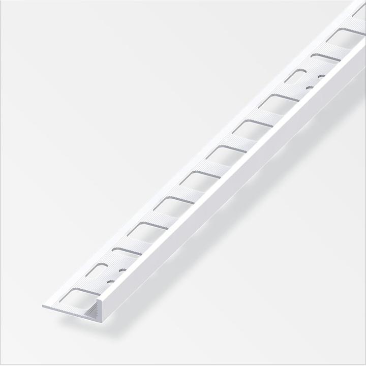 Actual product image Alfer Angle profile PVC 1m