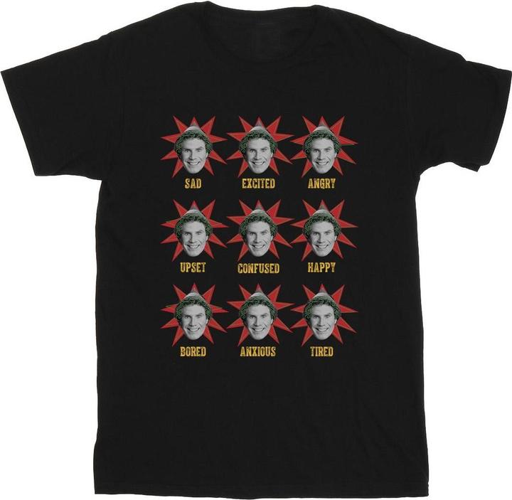 Elf Many Moods Of Buddy TShirt (L)