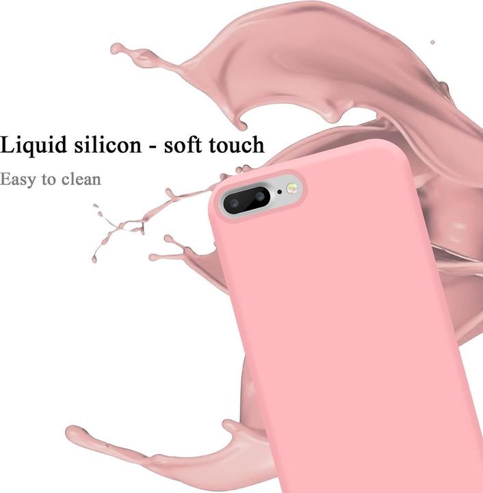 Immagine prodotto Cadorabo Copertura della cassa del silicone liquido TPU (Apple iPhone 7 Plus, Apple iPhone 7s Plus)