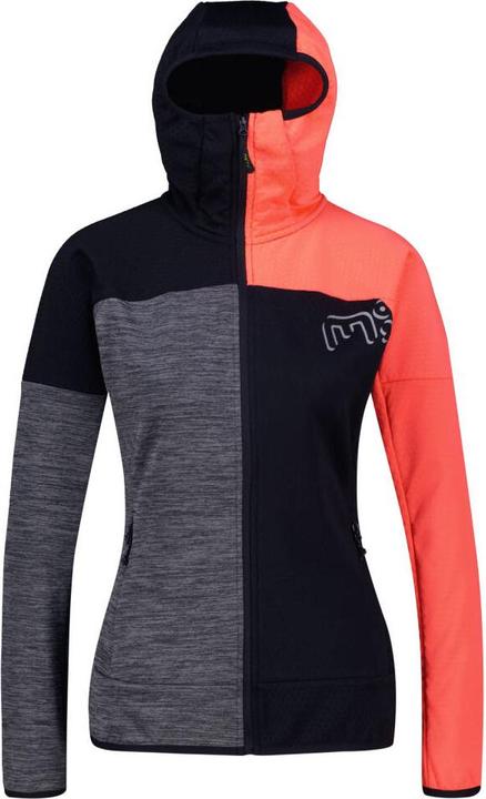 W caviar fiery coral grey melange
