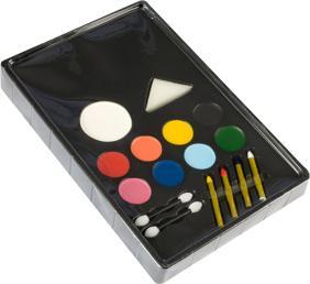 Produktbild Grafix Gesichtsbemalungsset, 9 Farben
