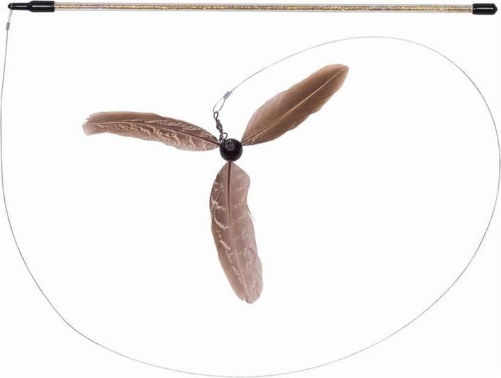 Actual product image Nobby Cat Toy Angel Whirlwind, Brown (Cat ball toy)