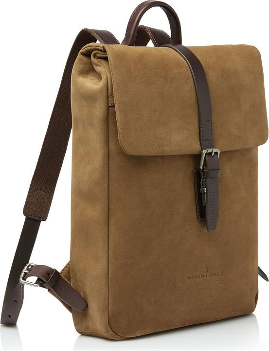 Actual product image Castelijn & Beerens Veneto backpack RFID protection leather 39 cm laptop compartment (11 l)