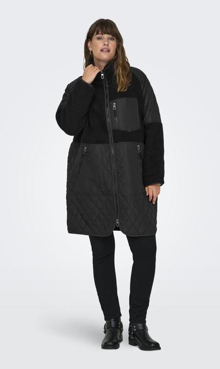 Actual product image Only High closed curve coat quilted jacket (M)