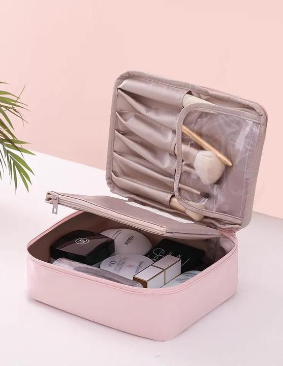 Actual product image Only-Bags.Store Portable High Appearance Cosmetic Bag Large Capacity Travel Washing Bag (1 l)