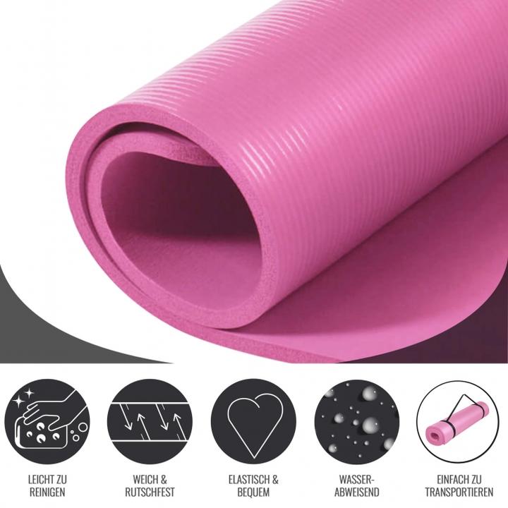 Actual product image Gorilla Sports Yoga mat (15 mm)