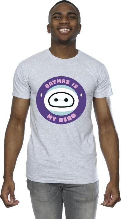 Image du produit Disney - T-shirt BIG HERO BAYMAX MY HERO POCKET - Homme (L)