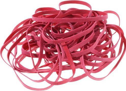 Image du produit Office Depot Elastiques 6 mm 100 mm Rouge 500 g (1 pcs)