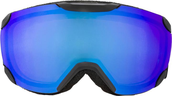 Image du produit ALPINA SPORTS Lunettes de ski Thaynes HM (couleur : 831 black, écran : Hicon Mirror, blue (S2))
