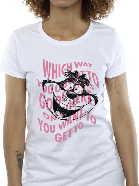 Image du produit Disney - T-shirt ALICE IN WONDERLAND CHESIRE CAT - Femme (M)