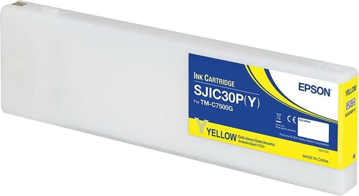 Image du produit Epson SJIC30P(Y) CARTOUCHE D'ENCRE YLLW (Y)
