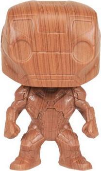 Image du produit Funko POP! Marvel Iron Man (Wood Deco) Exclusive