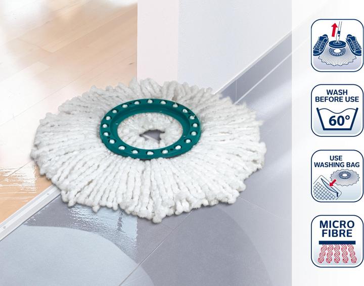 Produktbild Leifheit Ersatzkopf Clean Twist Disc Mop (1 Stk.)
