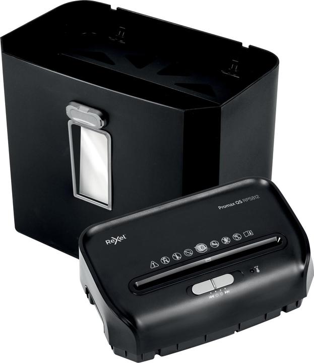 Image du produit Rexel Destructeur de documents Promax QS RPS812 P-2, 8 pages (Coupe droite)