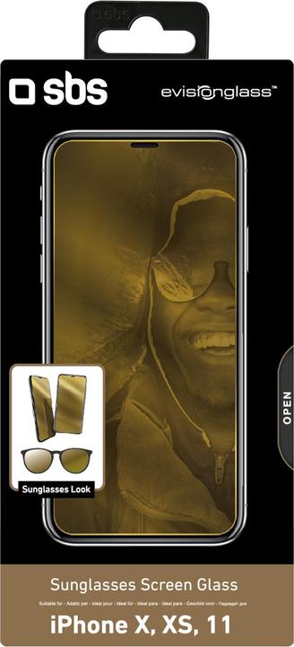 Immagine prodotto SBS Pellicola protettiva per occhiali da sole per iPhone 11 Pro/XS/X (1 Pezzo/i, Apple iPhone XS, Apple iPhone 11 Pro, Apple iPhone X)
