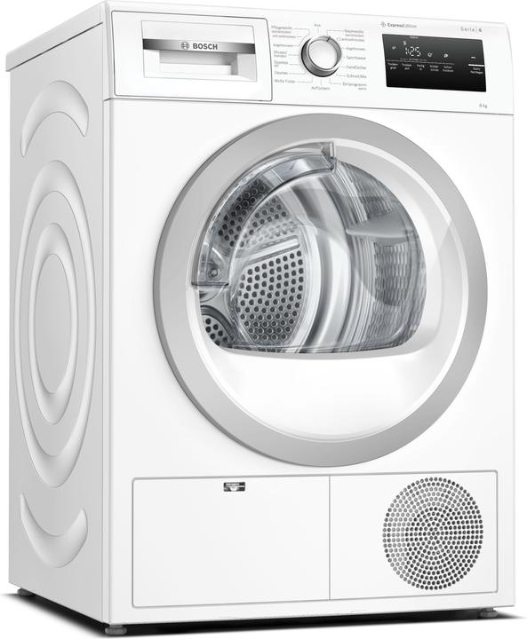 Produktbild Bosch Hausgeräte MDA Wrmepumpentrockner Serie4,Express WTH85VH3 (8 kg, Rechts)