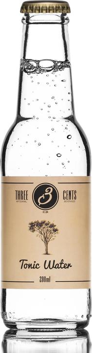 Actual product image Three Cents Tonic Water (24 x 20 cl)