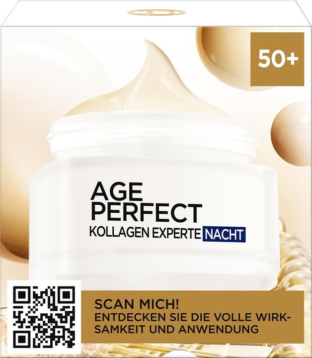 Image du produit L'Oréal Paris Loreal, Alter Perfect Pro-Collagène Expert, crème de nuit, 50 ml (50 ml, Crème de nuit)