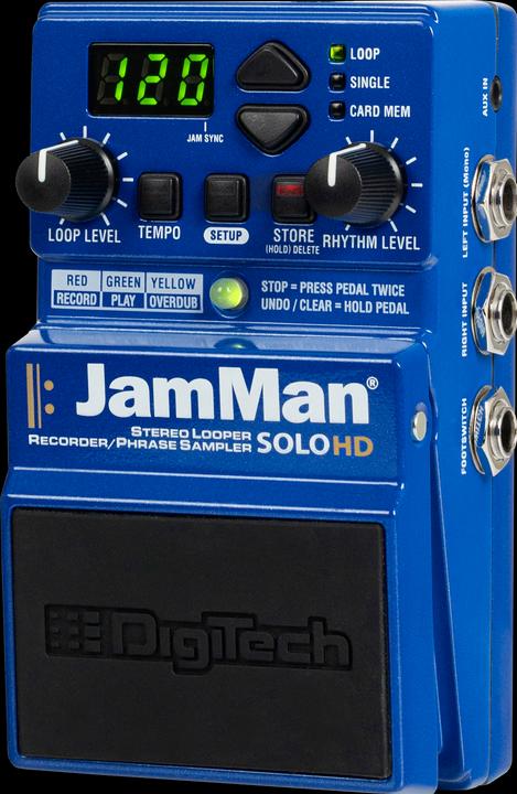 Image du produit Digitech Effect Pedal, Jam Man Solo HD, Stereo Looper