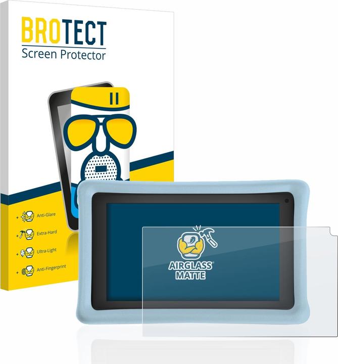 Produktbild BROTECT AirGlass Panzerglasfolie Matt (1 Stück, 7" Kids Tablet)