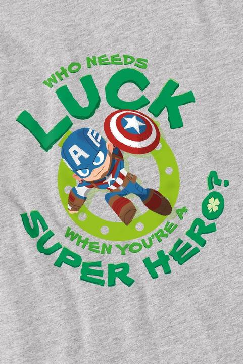 Immagine prodotto Captain America St Patrick's Day Lucky Maglietta Giorno di San Patrizio Supereroe Bambini (104)