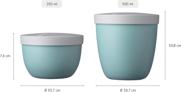 Actual product image Mepal Snackdose Snackpot Ellipse