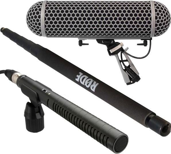 Produktbild RØDE NTG-1 mit Tonangel 3m mit BLIMP Windschutz
