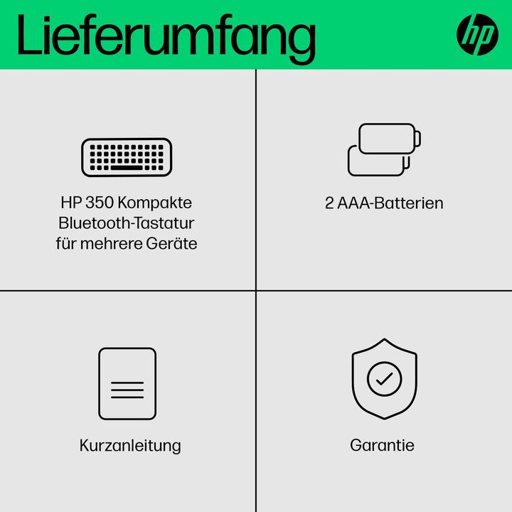 Actual product image HP 350 (DE, Wireless)