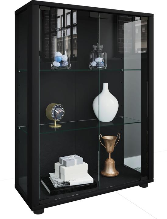 Actual product image VCM Collection stand display case wood glass Sintalo (60 x 60 x 80 cm)