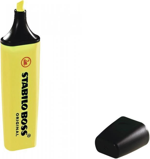 Produktbild STABILO BOSS ORIGINAL Textmarker (Gelb, 5 mm, 1 x)