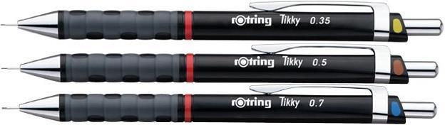 Actual product image Rotring Tikky (0.70 mm, HB, 3 x)
